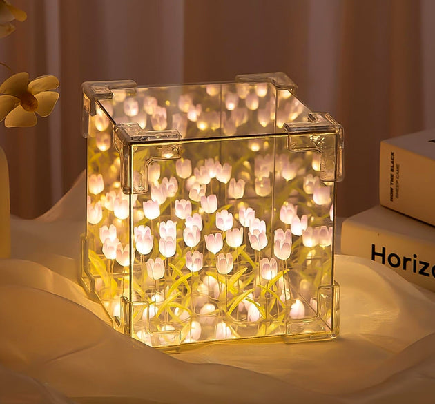 Cube Tulip Night Lamp 