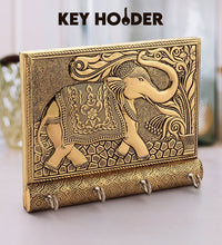 Elephant Charm Key Holder