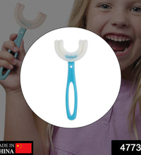 Comfortable U-shaped toothbrush for children