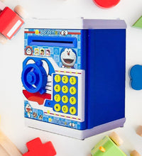 Piggy bank with electronic lock