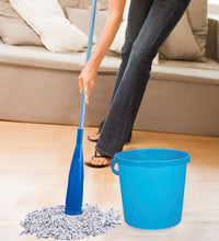 Wooden-handled cotton mop for bottle cleaning, efficient and durable.