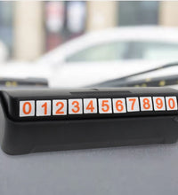 Car Parking Magnetic Number Plate