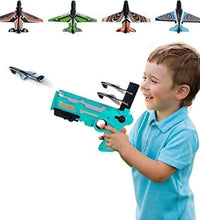 Foam glider airplane launcher