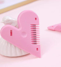 Heart Shape Plastic Hair Cutting Scissors