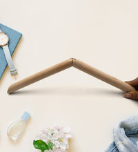 Stylish wooden hangers for suits