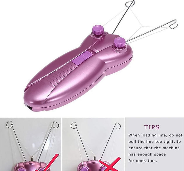 Dual-Head Precision Hair Remover