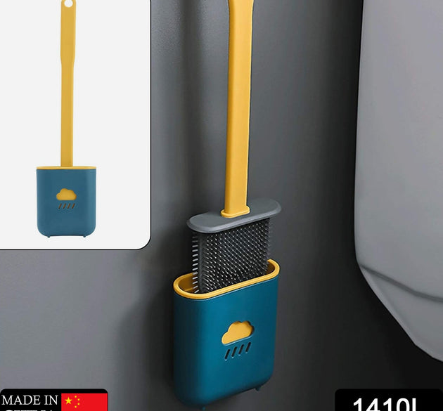 Silicone toilet brush