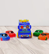 Toy truck with mini cars set