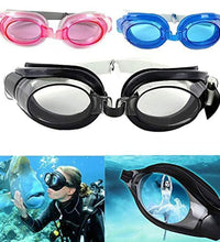 Swimming goggles with ear and nose plugs