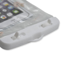 Plastic waterproof pouch for smartphones