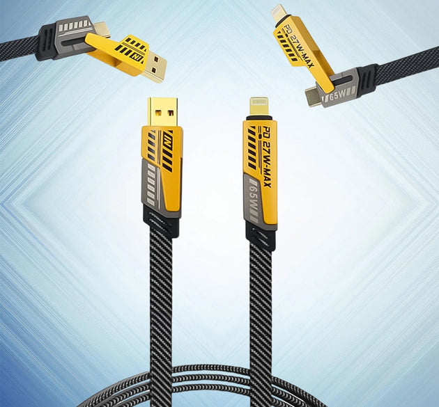 4 in 1 Fast Charging Cable (1 Pc / Loose)