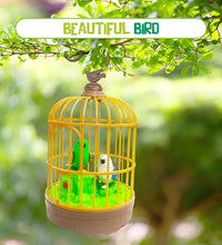 Liberty Imports Sound Activated Bird Cage