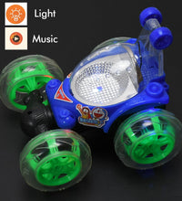 Colorful RC car with remote control