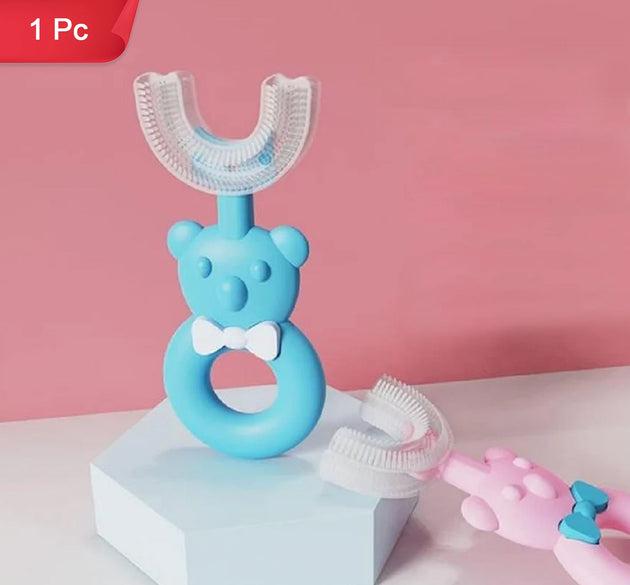 Baby Bear U-shaped Toothbrush Silicone Brush Head