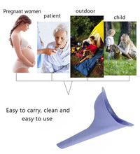 Portable pee funnel for women, ideal for use when conventional facilities are unavailable