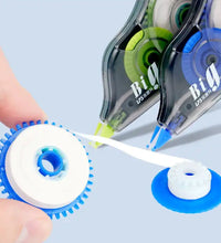 Correction tape applicator with a focus on its easy-to-use feature for office and school work.