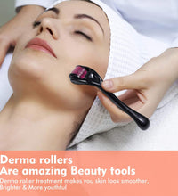 0.75mm derma roller for improving skin texture and reducing scars