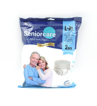 Large-XL adult diaper pants showing design and secure fit, ideal for senior care.