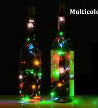 Multi Color Wine Bottle Cork String Light