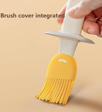 Oil Dispenser Bottle with Silicone Basting Brush