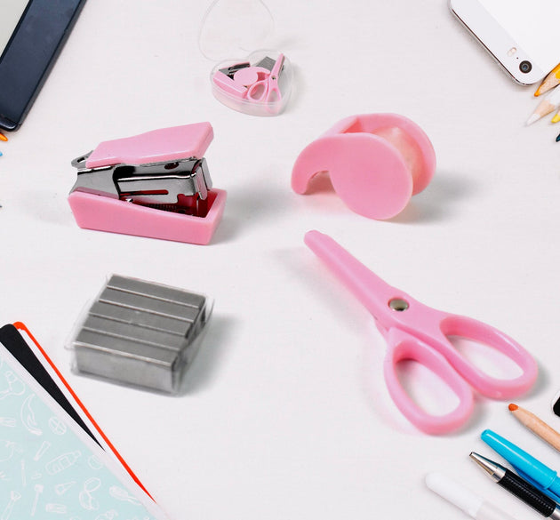 Mini Office Stationery Set (4 Pcs Set)