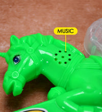 Musical laser light gun for kids, front view