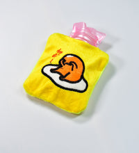 Yellow duck head hot water bag for pain relief