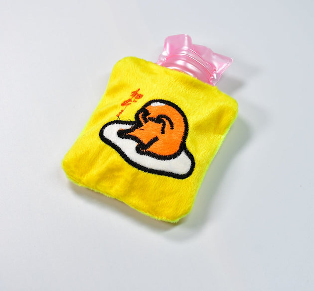 Yellow duck head hot water bag for pain relief