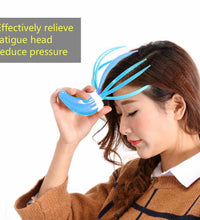 Hand grip head massager