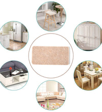 Square felt pads for home and furniture floor protection.