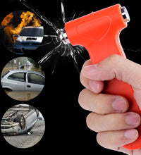 Car safety hammer for emergency, window breaker and seatbelt cutter