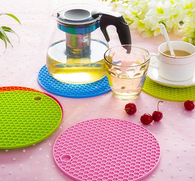 Silicone Trivet for Hot Dish and Pot, Silicone Hot Pads ( 1 pcs )