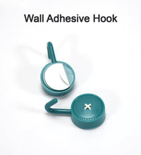 Set of 2 adhesive wall hooks