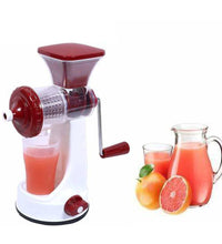 Manual juicer for fruits and vegetables