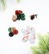 Plastic bicycle key holder for wall