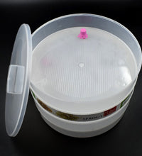 Effective 4-layer sprout maker for convenient sprouting and beverage preparation.