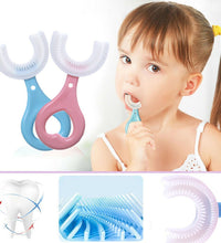 Comfortable U S toothbrush for kids' daily brushing