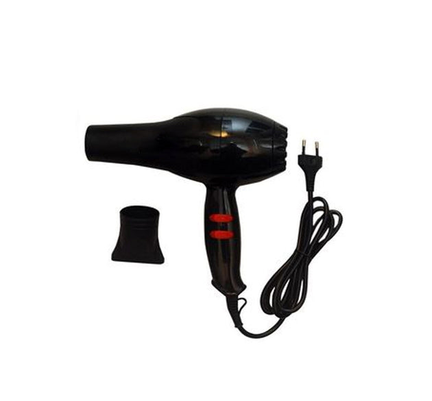 Professional black hair dryer with high power