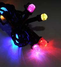 Multi-color LED string light for Diwali and Christmas decorations, with vibrant lights.