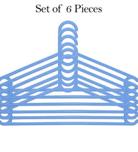 Plastic hangers for clothing