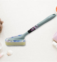 Long handle brush for versatile bathroom cleaning