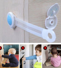 Single child safety strap lock, essential for safety.