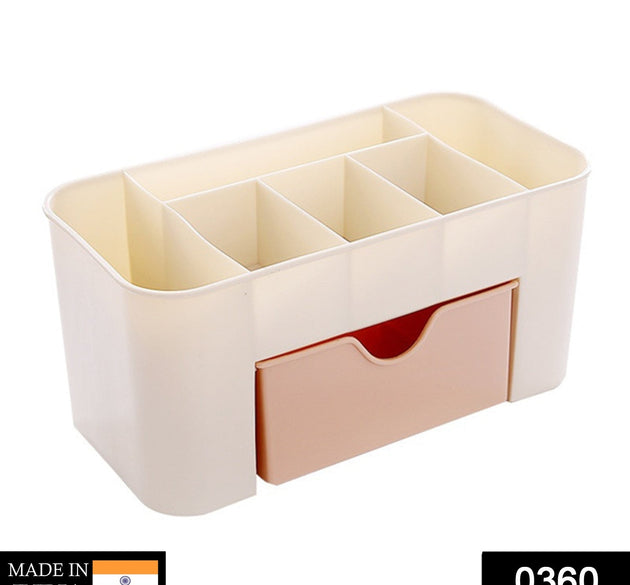 Multi-functional cutlery box featuring a girl design for storing makeup or kitchen items.