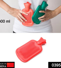 Hot water bag for pain relief in small size.