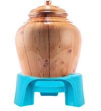 Plastic pot stand by Ganesh, unbreakable and multipurpose, various perspectives.