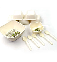 Versatile 13-piece pudding set.