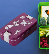 Two-compartment lunch box