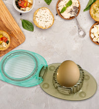 Stainless Steel Egg Slicer & Knife