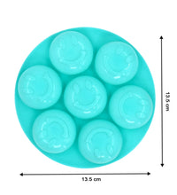 Smiley face mold tray for cakes and chocolates, flexible silicone