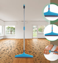 Plastic wiper with adjustable length for floors.